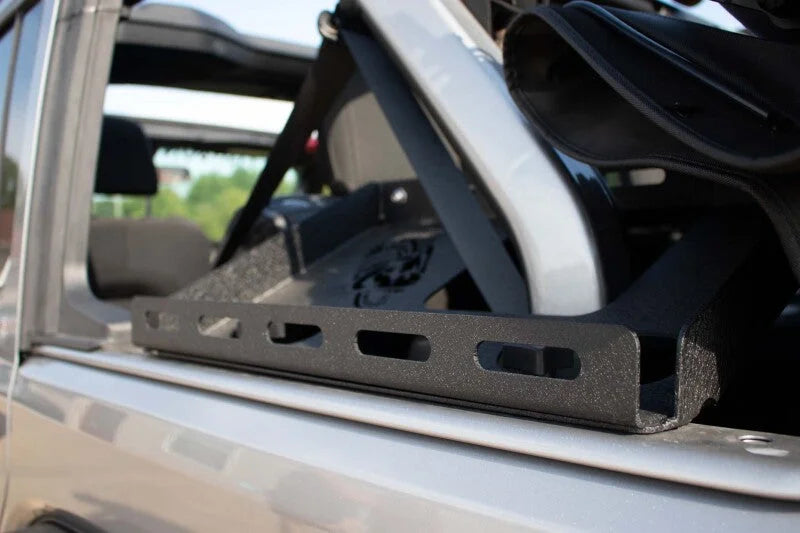 Fishbone Offroad 07-18 Jeep Wrangler JK Tub Rail Tie Downs Steel Powdercoat - Additional View 6