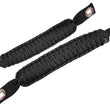 Load image into Gallery viewer, Fishbone Offroad 07-18 Wrangler JK A Pillar Sound Bar Black Paracord Grab Handles - Main Product View