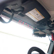 Load image into Gallery viewer, Fishbone Offroad 07-18 Wrangler JK A Pillar Sound Bar Black Paracord Grab Handles - Back View