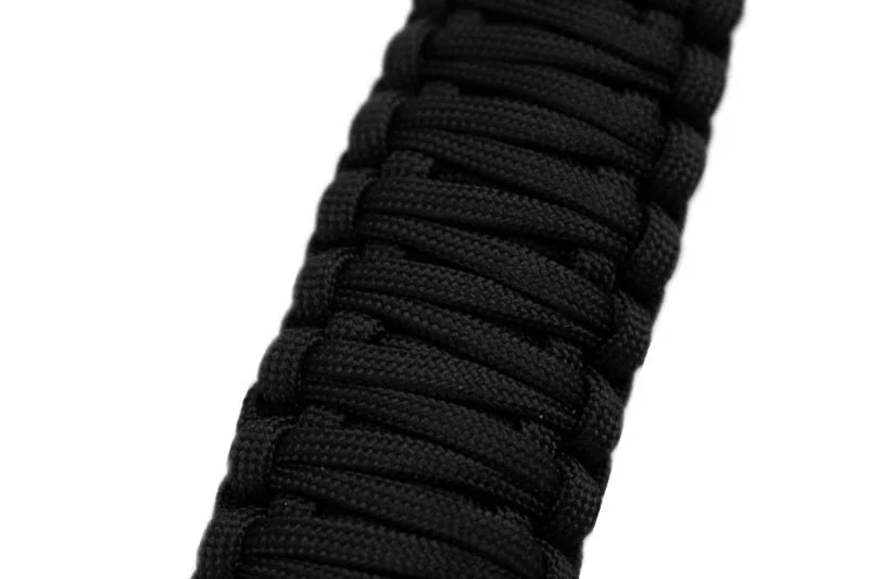 Fishbone Offroad 07-18 Wrangler JK A Pillar Sound Bar Black Paracord Grab Handles - Additional View 6
