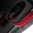 Load image into Gallery viewer, Fishbone Offroad 07-18 Wrangler JK A Pillar Sound Bar Red Paracord Grab Handles - Installation View