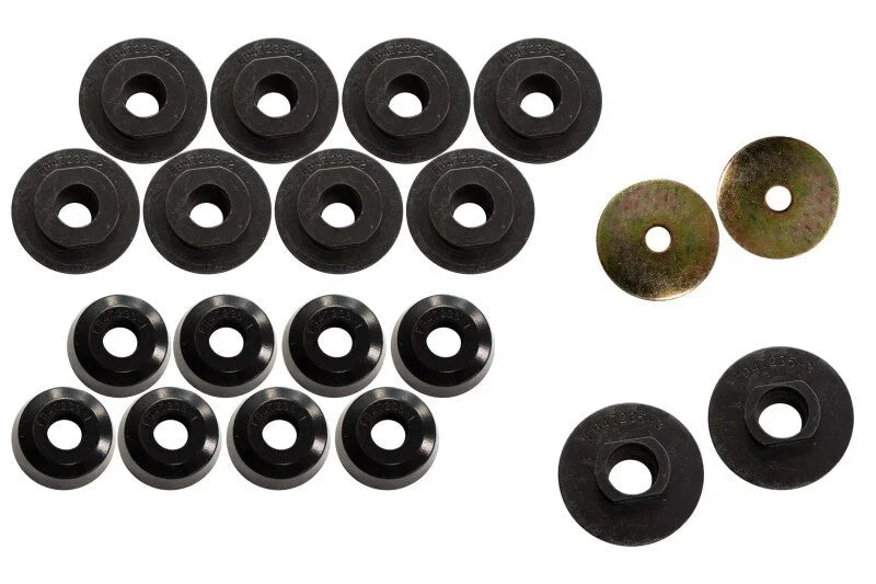 Fishbone Offroad 08-18 Ford F-250 - Black Poyurethane Body Mount Kit - Detail View