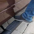 Load image into Gallery viewer, Fishbone Offroad 09-14 Ford F150 Extended Super Cab Oval Side Steps - Black Textured - Side View