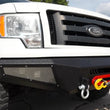 Load image into Gallery viewer, Fishbone Offroad 09-14 Ford F150 Front Bumper - Black - Back View