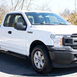 Load image into Gallery viewer, Fishbone Offroad 09-14 Ford F150 Super Crew Cab Oval Side Steps - Black Textured - Side View