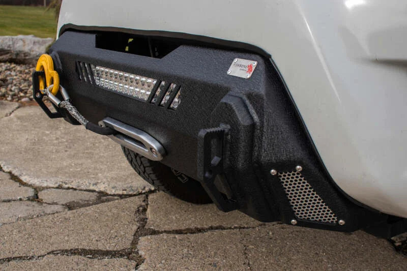 Fishbone Offroad 12-15 Tacoma Center Stubby Bumper - Back View