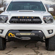 Load image into Gallery viewer, Fishbone Offroad 12-15 Tacoma Center Stubby Bumper - Installation View