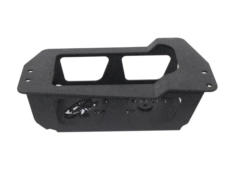 Fishbone Offroad 12-17 Jeep Wrangler JK Steel EVAP Canister Skid Plates - Black Textured Powdercoat - Additional View 8