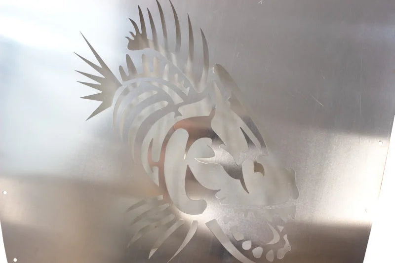 Fishbone Offroad 13-18 Jeep Wrangler JK Hood Louver Raw Unpainted - Additional View 9