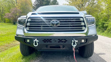 Load image into Gallery viewer, Fishbone Offroad 14-21 Toyota Tundra Front Bumper - Black Texture - Side View