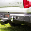Load image into Gallery viewer, Fishbone Offroad 14-21 Toyota Tundra Rear Bumper - Black Texture - Installation View