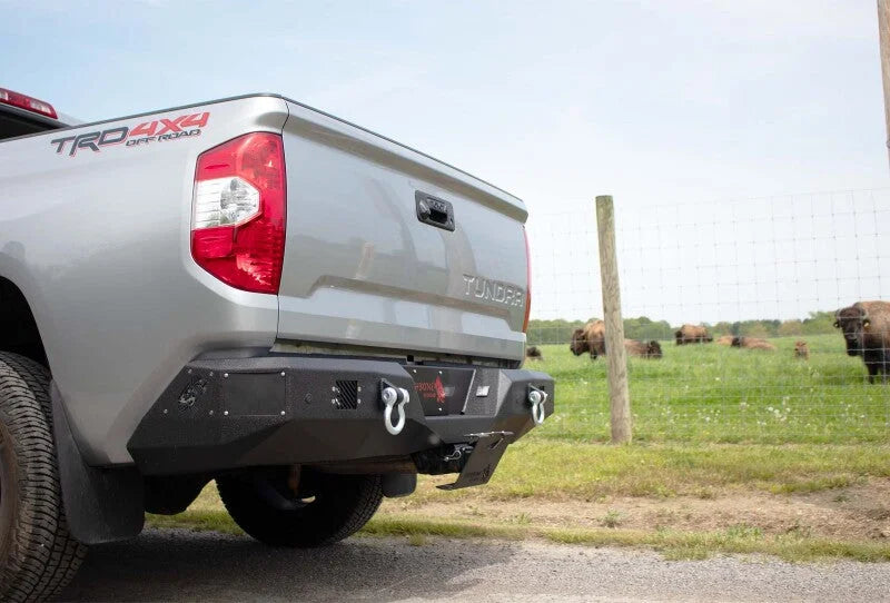 Fishbone Offroad 14-21 Toyota Tundra Rear Bumper - Black Texture - Additional View 6