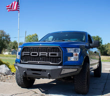 Load image into Gallery viewer, Fishbone Offroad 15-17 Ford F150  Front Bumper - Black - Installation View