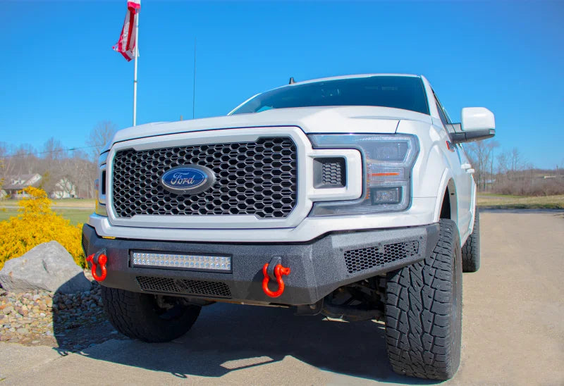 Fishbone Offroad 18-20 Ford F150 Pelican Front Bumper - Black Texture - Additional View 10