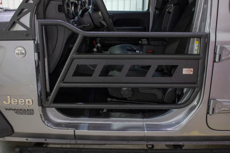 Fishbone Offroad 18-22 Jeep Wrangler JL Front Tube Doors - Side View