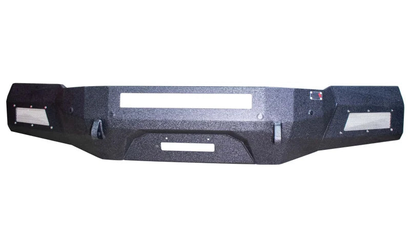 Fishbone Offroad 19-21 Chevrolet Silverado 1500 Rockfish Front Bumper - Black Texture - Main Product View