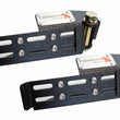 Load image into Gallery viewer, Fishbone Offroad 2007+ Jeep Wrangler/Gladiator Steel - Black Foot Peg Set - Main Product View
