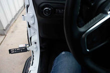 Load image into Gallery viewer, Fishbone Offroad 2007+ Jeep Wrangler/Gladiator Steel - Black Foot Peg Set - Installation View