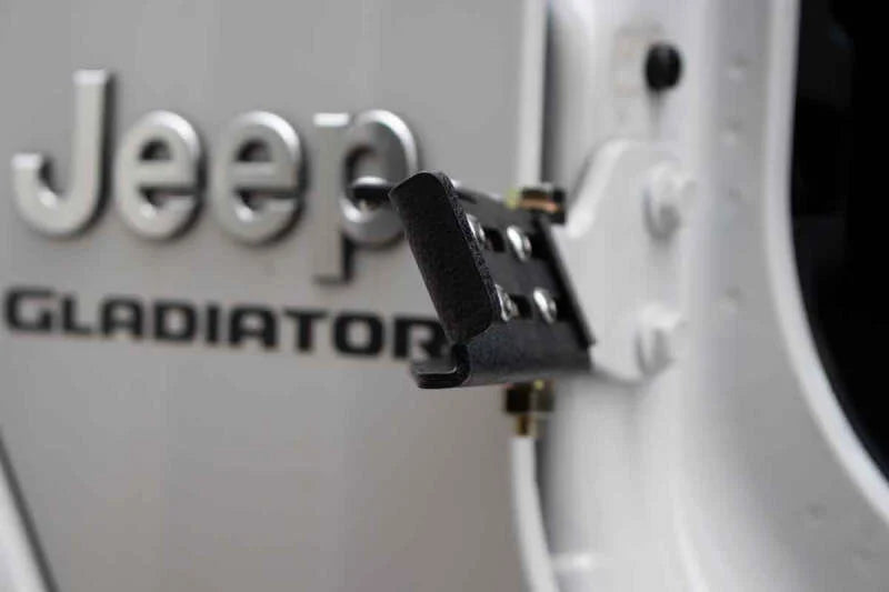 Fishbone Offroad 2007+ Jeep Wrangler/Gladiator Steel - Black Foot Peg Set - Additional View 8
