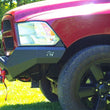 Load image into Gallery viewer, Fishbone Offroad 2009+ Ram 1500 Classic Anglerfish Front Bumper - Black Texture - Back View