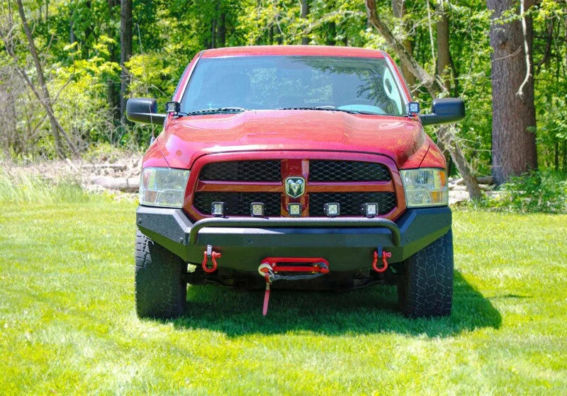 Fishbone Offroad 2009+ Ram 1500 Classic Anglerfish Front Bumper - Black Texture - Additional View 7