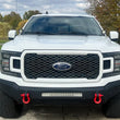 Load image into Gallery viewer, Fishbone Offroad 2015+ Ford F150 / 2017+ Raptor Pod Light Bracket - Black - Back View