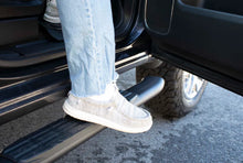 Load image into Gallery viewer, Fishbone Offroad 2015+ Ford F150 Super Crew Cab Oval Side Steps - Black Textured - Back View