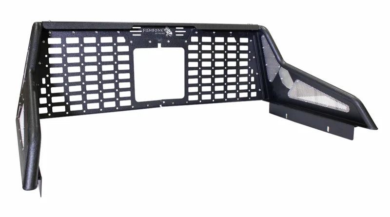 Fishbone Offroad 2016+ Tacoma Chase Rack w Molle Window Panel - Main Product View