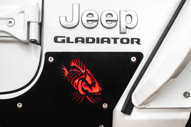 Fishbone Offroad 2018+ Jeep Gladiator JT Scale Armor - Installation View