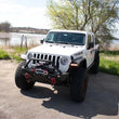 Load image into Gallery viewer, Fishbone Offroad 2018+ Jeep JL &amp; 2020+ JT 7in Turn Signal &amp; Side Marker Lights and Brackets - Installation View