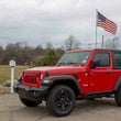 Load image into Gallery viewer, Fishbone Offroad 2018+ Jeep Wrangler JL 2 Door Rocker Guards - Installation View