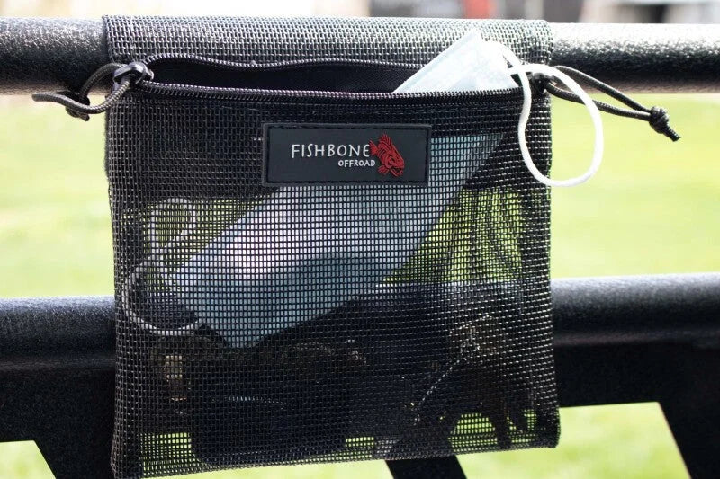 Fishbone Offroad 2018+ Jeep Wrangler JL 2 Door Tube Door Storage Bag - Additional View 6
