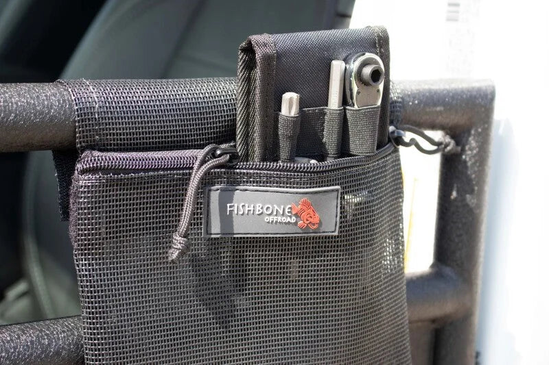 Fishbone Offroad 2018+ Jeep Wrangler JL 2 Door Tube Door Storage Bag - Additional View 9