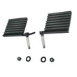 Load image into Gallery viewer, Fishbone Offroad 2018+ Jeep Wrangler JL / 2020+ Gladiator JT Foot Peg Set - Black - Main Product View