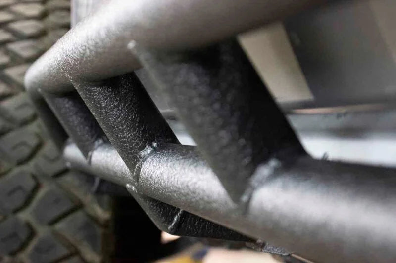 Fishbone Offroad 2018+ Jeep Wrangler JL 4 Door Rocker Guards - Installation View