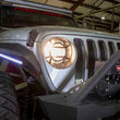 Load image into Gallery viewer, Fishbone Offroad 2018+ Jeep Wrangler JL Aluminum Headlight Guards - Additional View 5