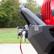 Load image into Gallery viewer, Fishbone Offroad 2018+ Jeep Wrangler JL - Black Aluminum Hawse Fairlead License Plate Mount - Additional View 5