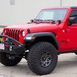Load image into Gallery viewer, Fishbone Offroad 2018+ Jeep Wrangler JL - Black Aluminum Hawse Fairlead License Plate Mount - Additional View 6