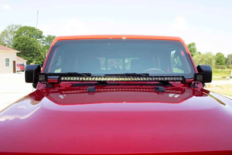 Fishbone Offroad 2018+ Jeep Wrangler JL Cowl Light Bracket - Additional View 7