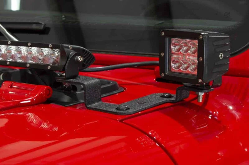 Fishbone Offroad 2018+ Jeep Wrangler JL Cowl Light Bracket - Additional View 8