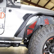 Load image into Gallery viewer, Fishbone Offroad 2018+ Jeep Wrangler JL Front Pair Aluminum Raw Inner Fenders - Installation View