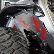 Load image into Gallery viewer, Fishbone Offroad 2018+ Jeep Wrangler JL Front Pair Aluminum Raw Inner Fenders - Additional View 6