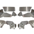 Load image into Gallery viewer, Fishbone Offroad 2018+ Jeep Wrangler JL Front/Rear Set of 4 Aluminum Raw Inner Fenders