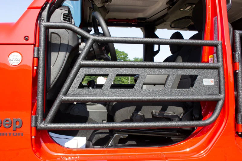 Fishbone Offroad 2018+ Jeep Wrangler JL Front/Rear Tube Doors - Back View