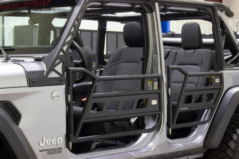 Fishbone Offroad 2018+ Jeep Wrangler JL Front/Rear Tube Doors - Additional View 5