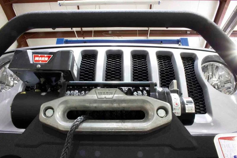Fishbone Offroad 2018+ Jeep Wrangler JL Mako Front Bumper - Back View