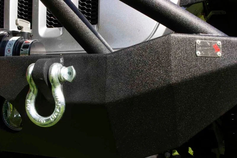 Fishbone Offroad 2018+ Jeep Wrangler JL Mid-Width Winch Front Bumper - Back View