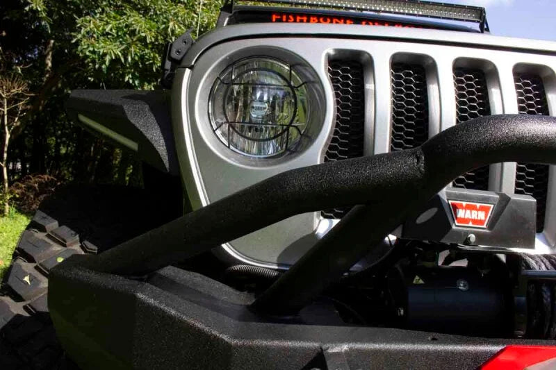 Fishbone Offroad 2018+ Jeep Wrangler JL Mid-Width Winch Front Bumper - Additional View 15