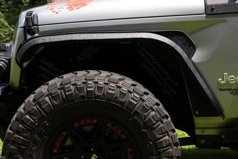 Fishbone Offroad 2018+ Jeep Wrangler JL Rear Fenders Elite Aluminum - Side View