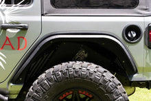 Load image into Gallery viewer, Fishbone Offroad 2018+ Jeep Wrangler JL Rear Fenders Elite Steel - Back View